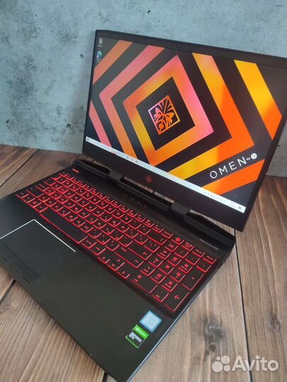 Игровой HP Omen/i5 9300/16GB/GTX1650/SSD+HDD/IPS