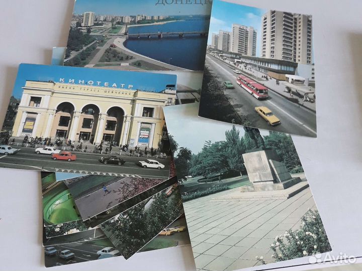 Советские наборы открыток