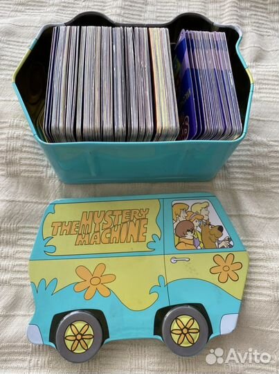 Скуби Ду карточки 187 шт новые и фургон