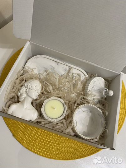 Подарки из гипса