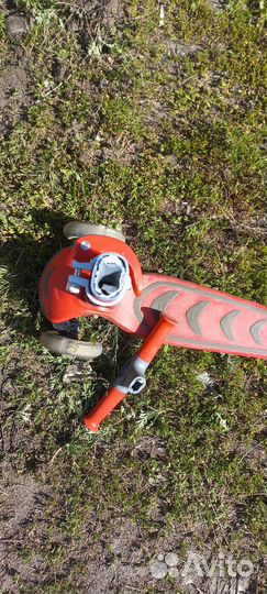 Самокат rush action трехколесный