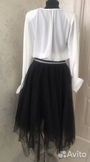 Юбка-пачка из сетки