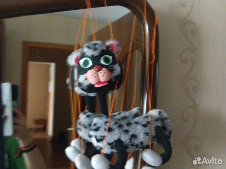 Кукольный театр кот марионетка кукла