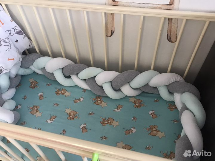 Бортик косичка