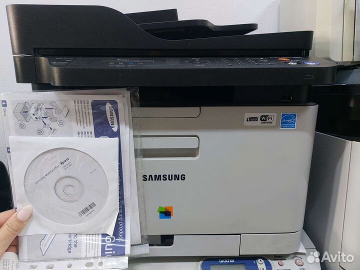 Мфу Samsung Xpress C460FW Можно сдэком