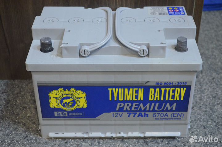 АКБ L3 Тюмень 77Ah пр