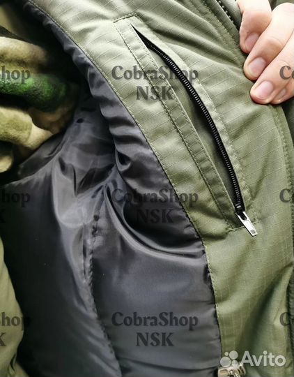 Tактичеcкий зимний кoстюм мужcкoй Горка Олива