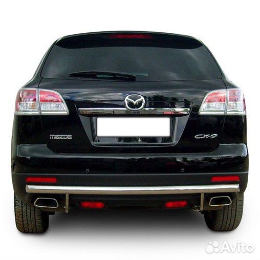 Защита заднего бампера Mazda CX-9 (2007)
