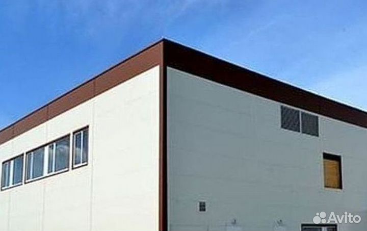 Сэндвич-панели для быстрого строительства сто