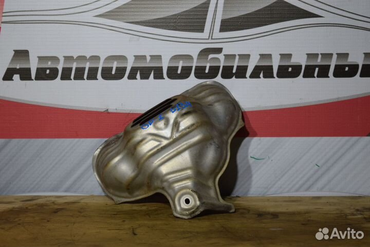 Защита выпускного коллектора c Honda Fit GD1 L13A