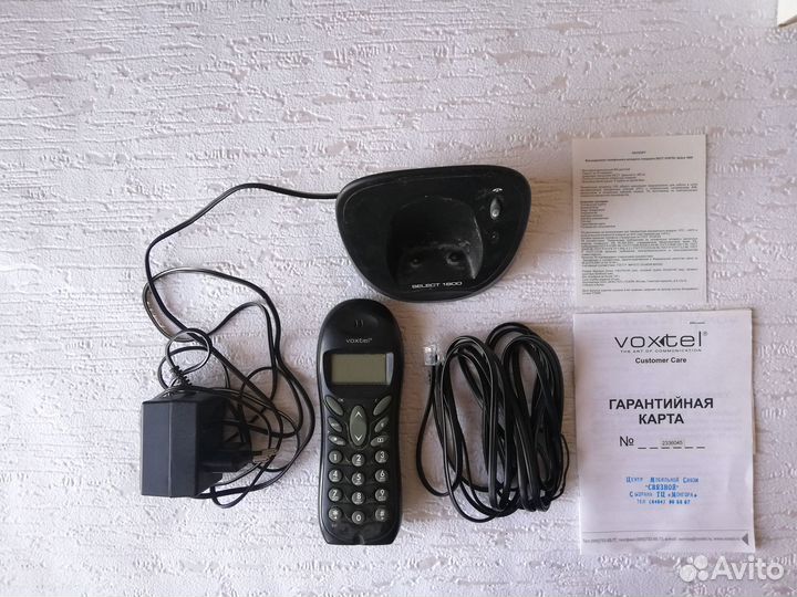 Радиотелефон Voxtel Select 1800