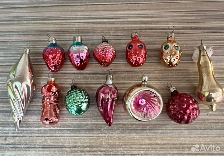Елочные игрушки СССР