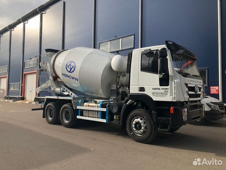 Автобетоносмеситель IVECO-Hongyan 6x4, 2023