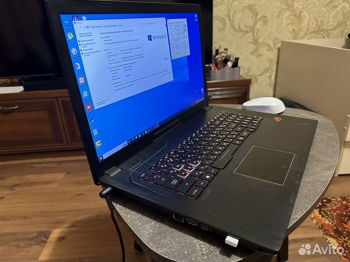 Ноутбук asus GL753VE