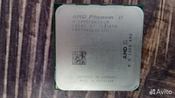 Процессор AMD Phenom II X4 955