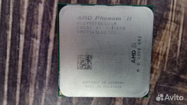 Процессор AMD Phenom II X4 955