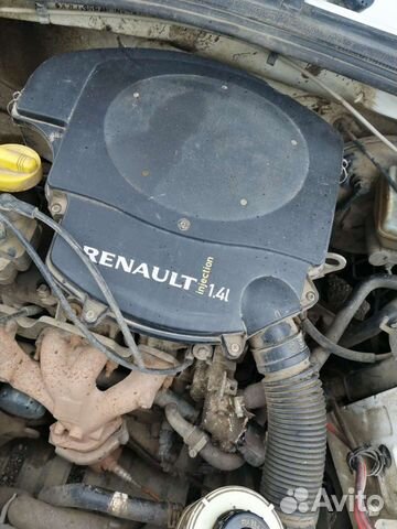 Корпус воздушного фильтра renault logan 1.4