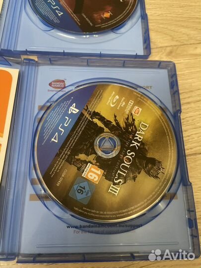 Игра для приставки PS4 Bloodborne Dark Souls 3