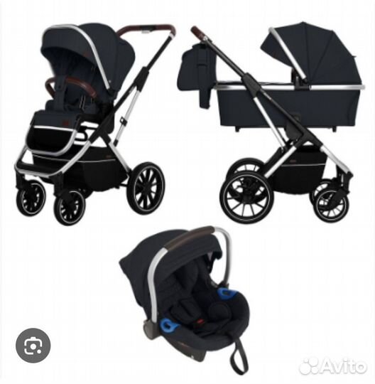 Коляска 3 в 1 carrello aurora