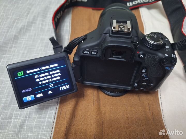 Зеркальный фотоаппарат canon eos 600d