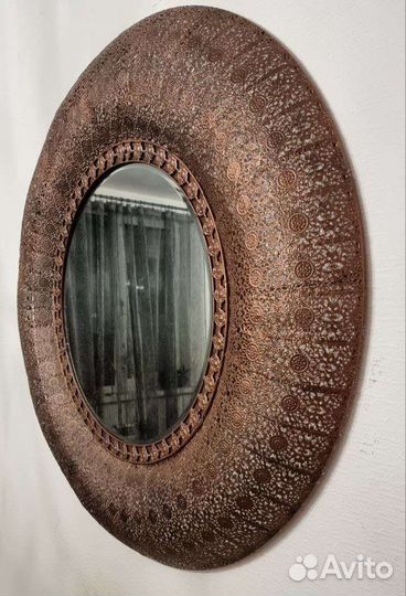Зеркало эклектика бохо колониальный