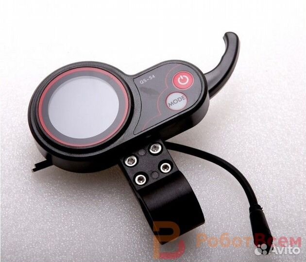 Бортовой компьютер с курком газа QS-S4 для электро