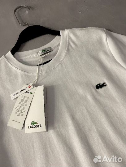 Футболка Lacoste белая