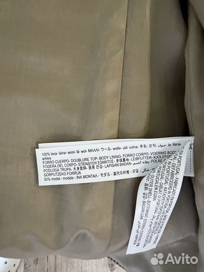 Massimo dutti пиджак 34