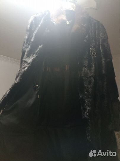 Шуба норковая 42 44 бу