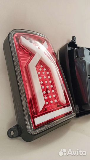 Задние светодиодные led фонари нива в стиле x