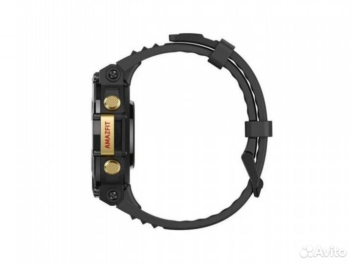 Смарт-часы Amazfit T-Rex 2 A2170 (черный/золотой)