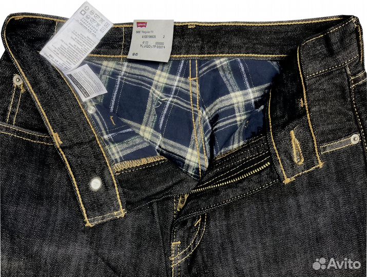 Утепленные джинсы Levis 505 (привезены из США)