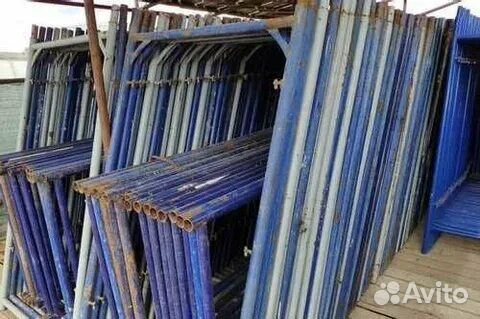 Леса строительные рамные. Аренда