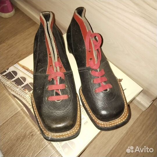 Советские лыжные ботинки 38 р