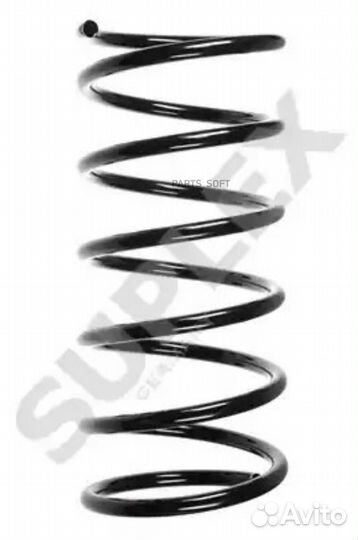 Suplex 07080 Пружина подвески передняя citroen ber