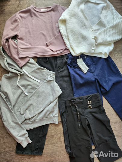 Детская одежда пакетом рост 140