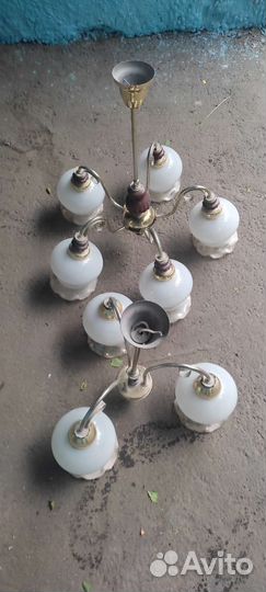Люстра подвесная потолочная