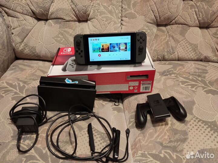 Nintendo Switch rev 1 не прошитый XAJ400