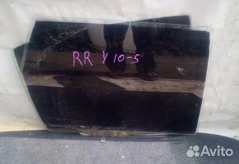 Стекло опускное Nissan AD, whny10, WHY10, Y10, зад