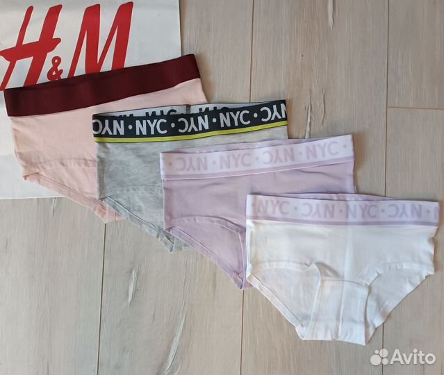 Трусы на девочку H&M. Рост 134-140 см