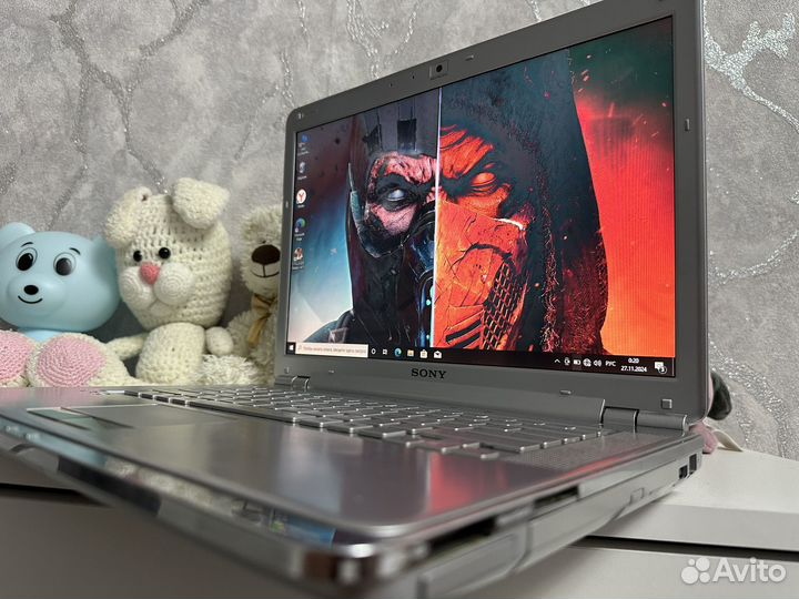Ноутбук sony vaio/шустрый/ SSD 256