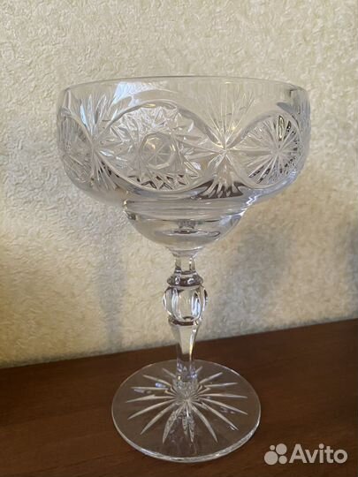 Ваза для фруктов на ножке СССР