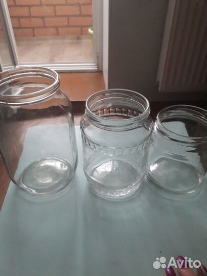Банки стеклянные