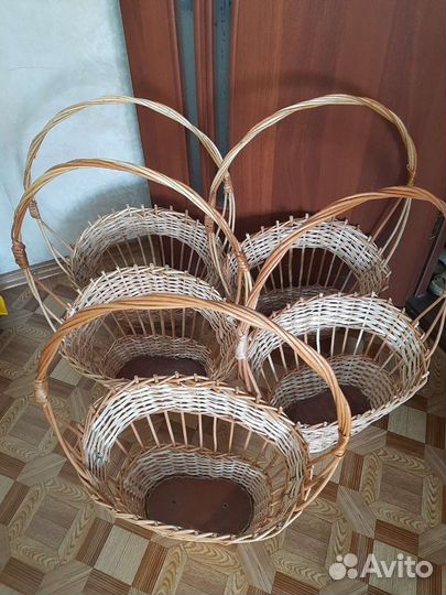 Плетеные корзинки