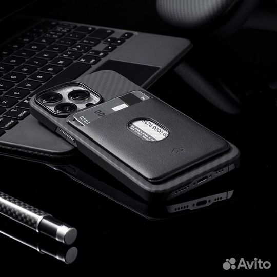 Чехол-бумажник pitaka MagEZ Card Sleeve 3