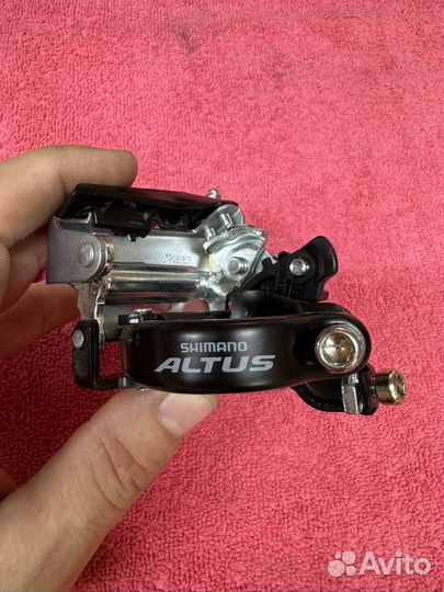 Shimano altus 2х8 и манетка microshift