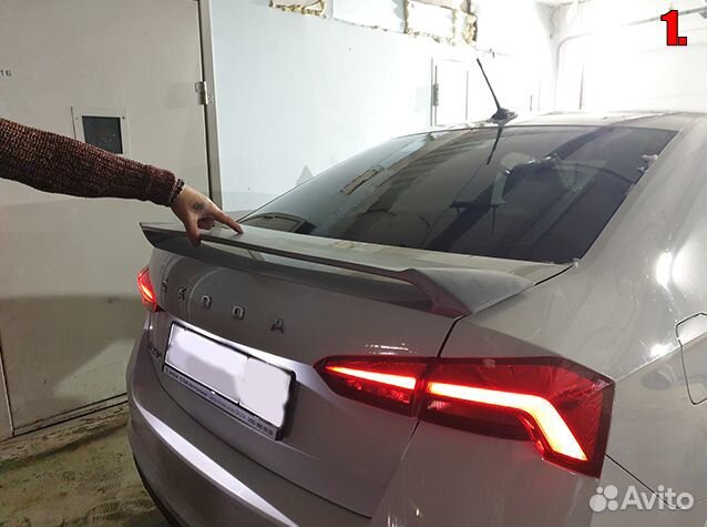 Спойлер Skoda Rapid