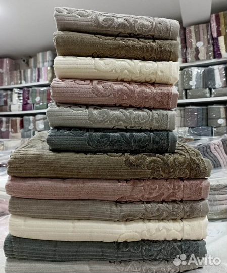 Махровые полотенца defne KDF Турция 50/90, 70/140