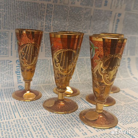 Рюмки Богемия