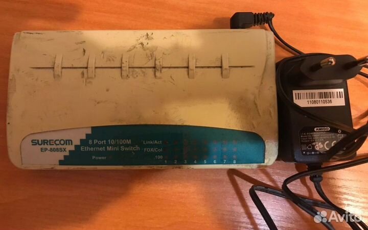 Коммутатор (свич) Surecom EP-808SX